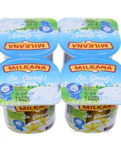 Sữa chua MILKANA vị Tổng hợp  – VỈ 4 HỘP 100g
