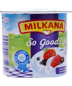 Sữa chua trái cây Milkana vị mơ–hộp 100g